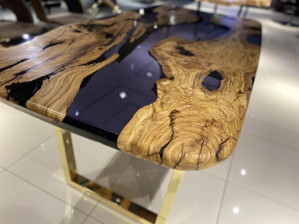 table epoxy Night Olive Wood Table 4